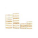 Bijuterii Femei Forever21 Cutout Midi Ring Set Gold