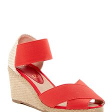 Incaltaminte Femei Andre Assous Emmie Wedge Sandal Red