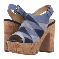 Incaltaminte Femei Marc Fisher LTD Queenie Blue Multi Suede