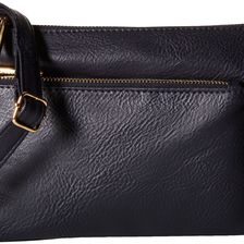 Rampage Double Zip Crossbody Navy