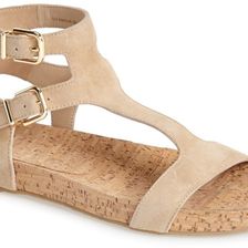 Via Spiga Lamuela Suede Sandal STRAW