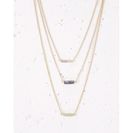 Bijuterii Femei Forever21 Faux Stone Layered Necklace Goldjade