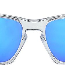 Oakley Silver Sunglasses - Polished Clear/Sapphire N/A