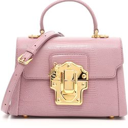 Dolce & Gabbana Mini Lucia Bag ORO ROSA POUDRE