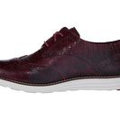 Incaltaminte Femei Cole Haan Original Grand Wingtip Beet Red Snake PrintOptic White