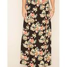 Incaltaminte Femei Forever21 M-Slit Floral Maxi Skirt Blackcoral