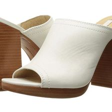 Incaltaminte Femei Frye Karissa Mule White Smooth Full Grain