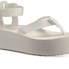 Teva Flatform Sandal Bright White