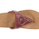 Incaltaminte Femei Aetrex Emily Sandalistastrade - Lyncoreg Footbed Aged Red