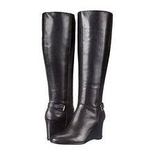 Incaltaminte Femei LAUREN Ralph Lauren Tia Black Burnished Vachetta