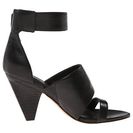 Incaltaminte Femei Sigerson Morrison Ankle Strap Heels Black Leather