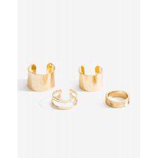 Bijuterii Femei CheapChic Sleek Cuff Ring Set Met Gold