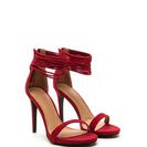 Incaltaminte Femei CheapChic Slap On The Cuffs Strappy Heels Red