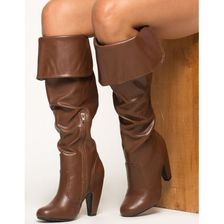 Incaltaminte Femei CheapChic Right On Track Boot Cognac