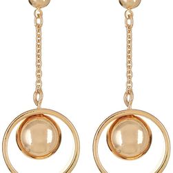 14th & Union Orbital Ball Ring Drop Earrings GOLD