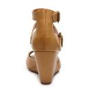 Incaltaminte Femei BC Footwear Spark Wedge Sandal Tan