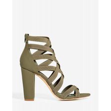 Incaltaminte Femei CheapChic Zara All My Life Heel Olive