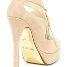 Incaltaminte Femei Kristin Cavallari by Chinese Laundry Lacee Mesh Cutout Platform Bootie New Nude