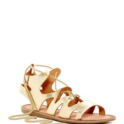 Incaltaminte Femei Elegant Footwear Lupitaa Lace-Up Sandal GOLD