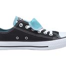 Incaltaminte Femei Converse Chuck Taylorreg All Starreg Double Tongue Color Plus Ox BlackAegean AquaWhite