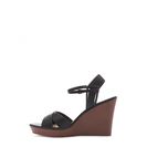 Incaltaminte Femei Forever21 Strappy Faux Leather Wedges Black