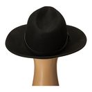 Accesorii Femei BCBGMAXAZRIA PU Banded Panama Hat Black