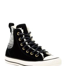 Incaltaminte Femei Converse Chelsee High Top Faux Shearling Lined Sneaker Women BLACK-NATURAL-E