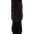Incaltaminte Femei Elaine Turner Lennox Fringe Boot Black Suede