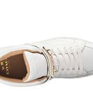 Incaltaminte Femei COACH Richmond Swagger Hi Top Wedge White Soft Nappa