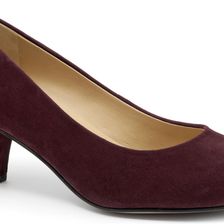Trotters Penelope Merlot Kid Suede