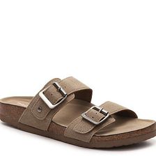 Incaltaminte Femei Madden Girl Brando Flat Sandal Taupe