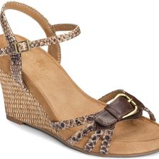 Aerosoles Plush Around Brown Snake