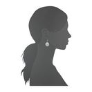 Bijuterii Femei Michael Kors Drop Earrings SilverMother-of-PearlClear