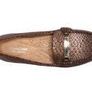 Incaltaminte Femei Naturalizer Gadget Metallic Reptile Loafer Dark Brown