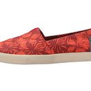 Incaltaminte Femei TOMS Avalon Slip-On Red Multi Canvas Hibiscus