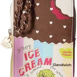 Betsey Johnson Kitch Ice Cream Wristlet Multi