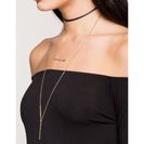 Bijuterii Femei CheapChic Trilayer Bar Choker Set Black