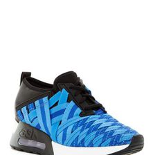 Incaltaminte Femei Ash Lunatic Platform Wedge Sneaker BLACK-SAPHIR