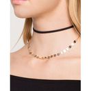 Bijuterii Femei CheapChic Delicate Circle 2pc Layer Choker Met Gold