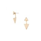 Bijuterii Femei Forever21 Geo Ear Jacket Gold