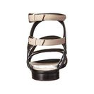 Incaltaminte Femei Sergio Rossi Arabesque Flat Sandal BlackWhite