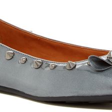 Marc by Marc Jacobs Studded Mouse Ballet Flat SILVER