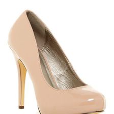 Incaltaminte Femei Michael Antonio Love Me Patent Pump NUDE2