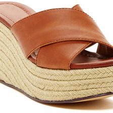 Michael Antonio Gisel Wedge Sandal Cognac