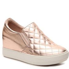 Incaltaminte Femei Wanted Brioches Wedge Sneaker Rose Gold Metallic