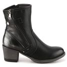 Incaltaminte Femei GC Shoes Brooklyn Bootie BlackSilver