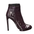 Incaltaminte Femei Alexander McQueen Plean Trim Bootie Deep PurpleBlack