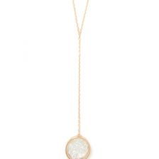 Bijuterii Femei Forever21 Floating Charm Drop Necklace Goldclear