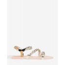 Incaltaminte Femei CheapChic Issa-4 Lost In Paradise Sandal Met Gold