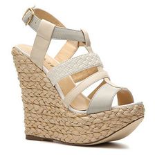 Incaltaminte Femei Luichiny Miss Daisy Wedge Sandal WhiteGreyNude